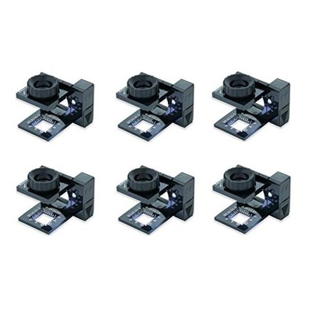 Carson Optical Carson Optical LT-10MU LED Lighted Linen Test Focusing Loupe Magnifiers For Stitch & Thread Counting LT-10MU